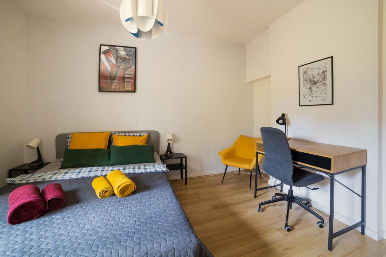 קטוביץ Apartment Rajzefiber - Spodek - Mck - Nospr מראה חיצוני תמונה